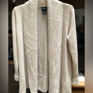Bloomingdale’s Cashmere Sweater Open Front Cardigan